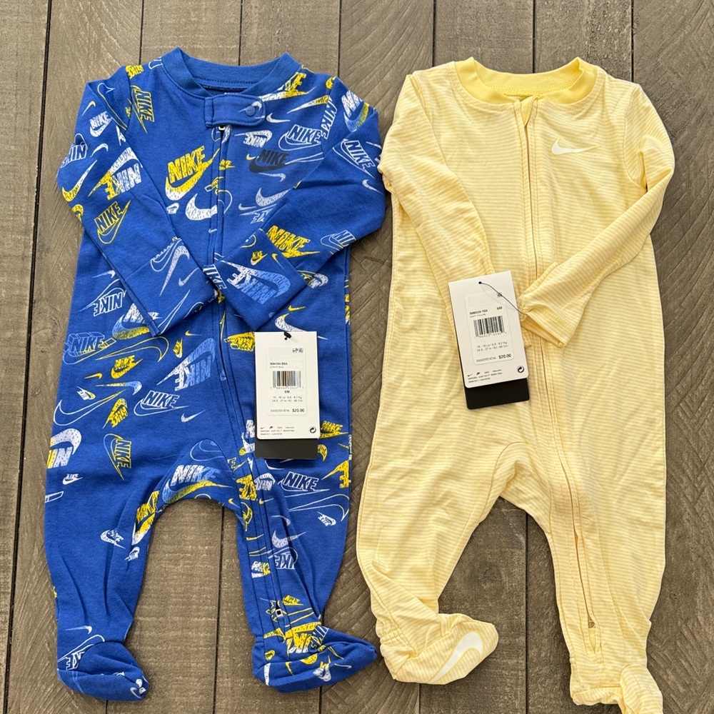 Nike Kids Footies - Blue and Yellow